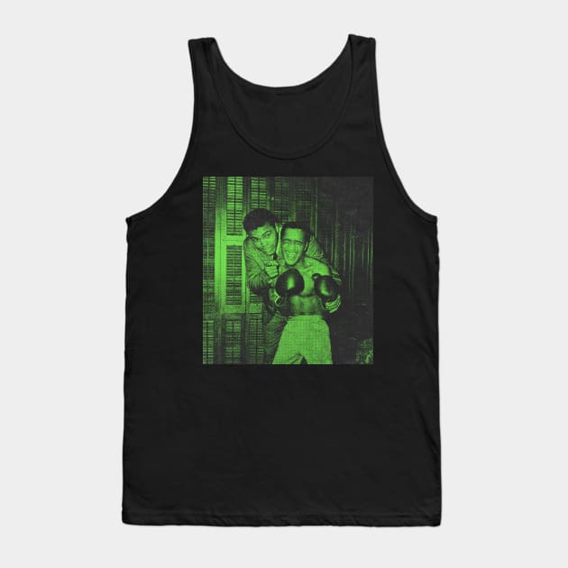 muhammad ali-halftone Tank Top by Ecsa